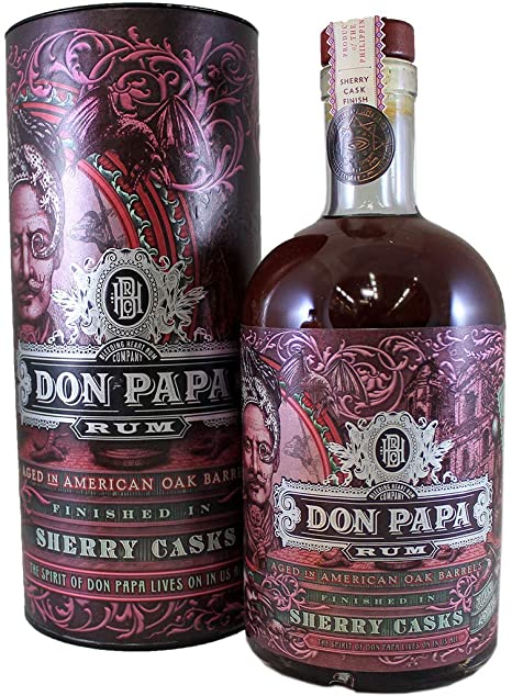 Rum Don Papa Sherry Casks Cl. 70 (Astucciato)